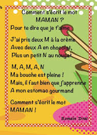 Epingle Sur Poeme Maman