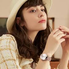 OLEVS Watch Women Mesh Watches for Women with Date Analog Quartz Ladies  Watches Classic Dress Womens Wristwatch Waterproof （Blue/Black/White Face）,  ...