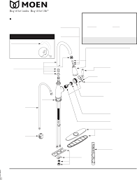 moen brantford single handle pull down
