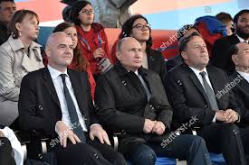 Vladimir Putin Gianni Infantino Juan ...