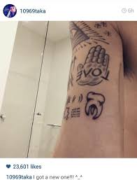Why don't they get married? Oneokrock Indonesia On Twitter Oneokrock Taka S New Tattoo C 10969taka Http T Co Nzpqjdnom3