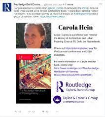Japanese cities are characterized by a patchwork quality: Carola Hein Carola Hein Twitter