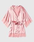 Short Sleeve Satin Kimono La Senza