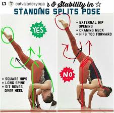 Standing Splits Tutorial Yoga Asanas Yoga Tutorial Yoga Tips