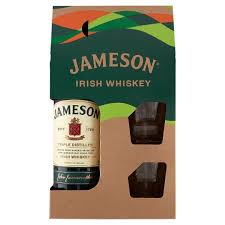 There are hampers that come with luxury chocolates or savoury nibbles, and gift sets that feature beautiful truffles or glass tumblers. Jameson Irish Whiskey 2 Glasses Gift Pack 40 700 Ml Tesco Online Tesco From Home Tesco Doboz Webshop