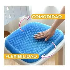 Almohadón Gel Silicona Antiescaras Coxis Espalda Agnovedades