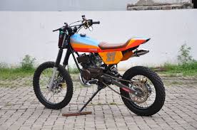 Koleksi foto modif motor trail murah honda cb modif harley | mobilmodifikasi.xyz mesin trail yamaha dt100 malang lapak mobil motor bekas Keren Yamaha Rx S Jadi Tracker Kaki Jangkung Pakai Suspensi Ts125 Semua Halaman Motorplus