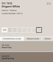 My kitchen walls are painted agreeable gray and my trim is pure white, the tile is old and is a pale pink/cream color. Origami White Sw 7636 Sherwin Williams Origami White Sherwin Williams Paint Colors Sherwin Williams