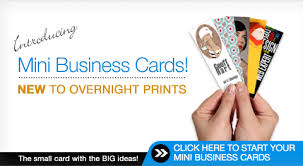 Your printed business cards are shipped. Go Mini Or Go Home Mini Business Cards 25 Off At Overnight Prints Custom Printing Deals