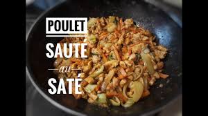 Wok De Poulet Au Sate Facon Popote Recette Asiatique Youtube Wok De Poulet Recette Asiatique Cuisine Asiatique