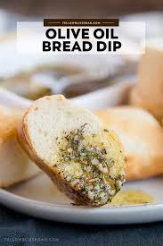 Garlic Herb Olive Oil Bread Dip Yellow Bliss Road Recipe Bread Dipping Oil Recipe Olive Oil Dip For Bread Olive Oil Bread