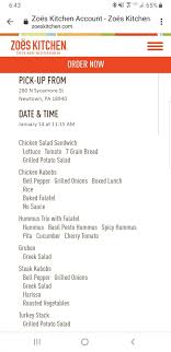 Cannot be combined with any other offers or discounts. Zoes Kitchen Make You Sick Get Help Now