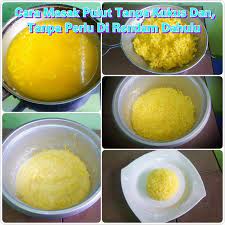 Cara membuat gubahan pulut bertingkat, pulut mini dan pulut bentuk angka. Mudah Cara Masak Pulut Kuning Tanpa Kukus Dan Tak Perlu Direndam Terlebih Dahulu Rasa Easy Meals Recipes Food