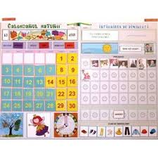 Plansa contine 88 jetoane, pentru 12 rubrici: Calendarul Naturii 2019 Intalnirea De Dimineata Joc Educativ Cu Jetoane Magnetice Procarti Ro