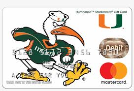 Maybe you would like to learn more about one of these? Hurricanes Mastercard Gift Card Miami Hurricanes Logo Png 1023x675 Png Download Pngkit