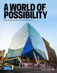 It was founded in 1948 as the ryerson institute of technology and has been through many different iterations through the years, before it was awarded professional accreditation as a. Handbooks And Brochures International Applicants Ryerson University
