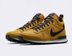 Nike Internationalist Mid Qs Bronze Sneakers Sneakers Men Fashion Nike Heels Nike Boots