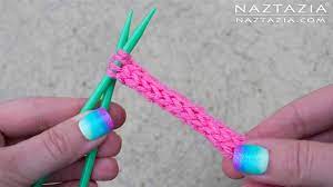 You can even use it to make a stylish bookmark for a. How To Knit An I Cord Using Double Point Straight And Circular Needles Youtube