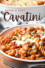 Quick And Easy Cavatini Delicious Pasta Eatwheat Org Easy Pasta Recipes Pasta Dishes Italian Recipes