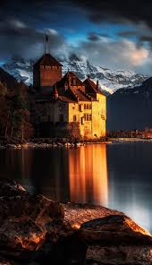 Chateau De Chillon Lake Geneva By Legends Of The Winter Switzerland Beautiful Castles Beautiful Places On Earth Castle