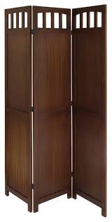 Maybe you would like to learn more about one of these? 3 Panel Wooden Folding Room Divider Screen In Walnut Finish Transitional Screens And Room Dividers By Hilton Furnitures Houzz