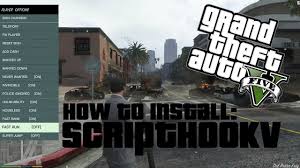 Copy scripthookv.dll to the game's main folder, i.e. Gta 5 Script Hook V Brings Compatibility For Version 573 1 One Angry Gamer