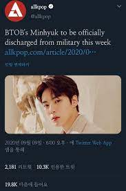 This performance shows how great his voice is in itself. Knetizens Hilariously Reacts To Akp S Mistake For Posting Monsta X S Minhyuk S Picture Instead Of Btob S Minhyuk Peniel And Minhyuk Btob Also Reacts Allkpop