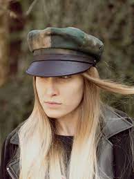 Harley Waxed Cotton Motorcycle Cap Military Postapo Vintage Retro Harley Brando Elvis Hats Hats Vintage Elegant Hats