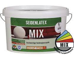 Mit der nassabriebklasse 1 ist die wandfarbe extrem strapazierfähig und abwaschbar, sodass sich verschmutzungen gut entfernern lassen, ohne dem anstrich zu schaden. Latexfarbe Seidenlatex Im Wunschfarbton 10 L Bei Hornbach Kaufen