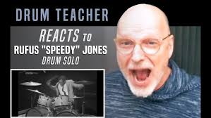 Rufus Speedy Jones Solo 1968, Drumming for Duke Ellington