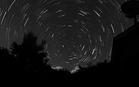 Large light bending effects cause the background sky to appear to move in unusual ways as you circle the black hole. Hd Wallpaper Space Night Sky Circle Dark Bw Astronomy Star Space Wallpaper Flare