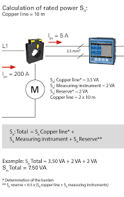 selecting current transformers janitza electronics