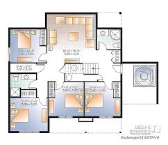 Annonces immobilières de particuliers et de professionnels sur ouestfrance immo. Plan Maison 6 Chambres 3 5 S Bain 2957a V1 Dessins Drummond