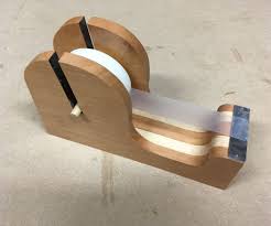 Wood Tape Dispenser Wood Working For Beginners Learn Woodworking Woodworking Basics