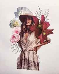 Free People Flower Collage Foundbykaty No 50 100 Flower Collage Magazine Collage Fashion Collage