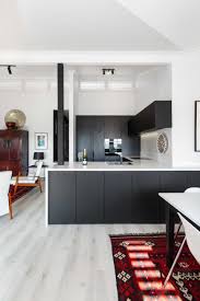 Australian style white and black modern china cabinets wholesale polymer kitchen cabinet. Black White And Grey Kitchen Designs