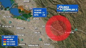 Monday — just three days before the anniversary of. 3 6 Magnitude Earthquake Felt Widely Across San Jose Alum Rock Abc7 San Francisco