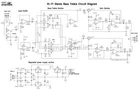 Bass cut / treble cut tone circuit. Hi Fi Stereo Bass Treble Board Pcb Kits Vasp Electronics