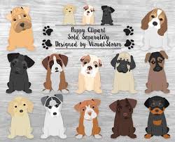 Black And Brown Dog Breeds Medium Dog Clipart Bundle Hand Drawn Akc Dog Breeds Small Medium Etsy In 2020 Puppy Clipart Pet Scrapbook Dog Clip Art