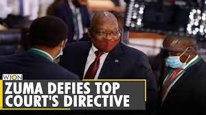 Police, under orders to arrest zuma if necessary, were stationed across the province on sunday in a bid to control the crowds descending on nkandla. Jacob Zuma Leaves Sentencing Fate To South Africa S Top Court Latest World News English News Youtube