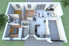 Faire construire sa maison vous fait découvrir des modèles de maison moderne : Une Maison De Plain Pied Avec 3 Chambres Vous Fait Rever Nous Avons Imagine Pour Vous Un Modele Modern Bungalow House Design 3d House Plans Architecture House