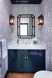 Why Adding A Touch Of Black In Every Room Is Always A Good Idea The Enchanted Home In 2020 Classic Bathroom Design Classic Bathroom Powder Room Wallpaper