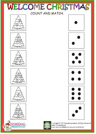 Christmas Count Worksheet Christmas Worksheets Christmas Kindergarten Worksheets For Kids