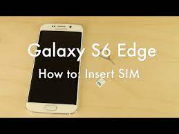 Delete sim messages android lollipop. Galaxy S6 S6 Edge How To Insert Sim Card Youtube