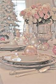 Få et 20.000 reserve christmas composition: Christmas Tablescape Ideas 46 Pics Pink Christmas Decorations Pastel Christmas Decor Rose Gold Christmas