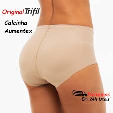 Calcinha Com Bojo Levanta Bumbum Trifll Aumentex Trifil Bojo Fixo e Espuma  Anatômica Para um Visual Natural - Calcinha - Magazine Luiza