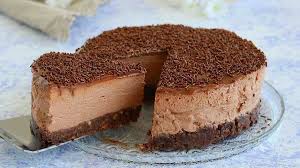 Cheesecake Au Chocolat Sans Cuisson Recettes Faciles Recette Cheesecake Chocolat Gateau Tout Chocolat Cheesecake