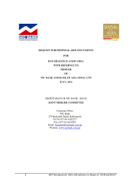 The contractor must identify in the technical proposal, the key personnel at the technical expertise level (i.e., statistician, information systems experts), and senior level management and above assigned to the contract, as well as the total number of personnel assigned to the audit, the position of each person and the expected number of work. Request For Proposal For Due Diligence Audit By Binil Bajracharya Issuu