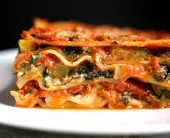 Lasagna With Steamed Spinach And Roasted Zucchini By Martha Rose Shulman Vegetable Lasagna Recipes Spinach Lasagna