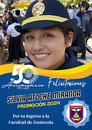 🎓✨ ¡Orgullo Baciliano! Felicitamos a nuestra exalumna Silvia Atoche  Miranda, promoción 2024, por su exitoso ingreso a la Facultad de Zootecnia  de la Universidad Nacional de Piura en el último examen de